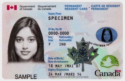 Application for a Permanent Resident Card (PR Card)