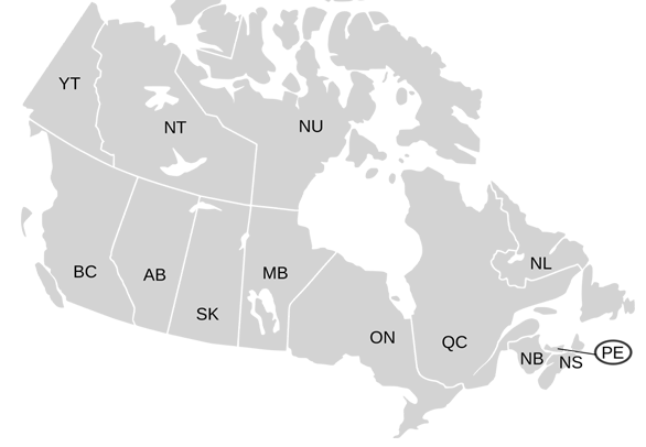 Canada States IDAC