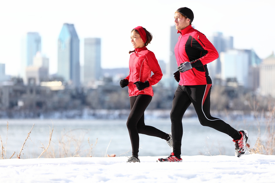 Citizens enjoying a run